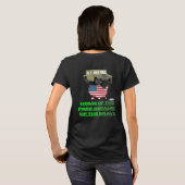 Onstoppbare veteranen t-shirt (Achterkant volledig)