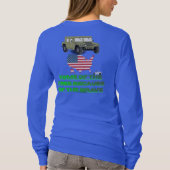 Onstoppbare veteranen t-shirt (Achterkant)