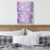 Onstructurerende Genade Abstracte Bewegingskunst Canvas Afdruk (Insitu (Slaapkamer))