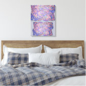 Onstructurerende Genade Abstracte Bewegingskunst Canvas Afdruk (Insitu (Slaapkamer))