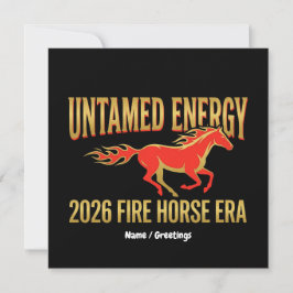 Onstuimige Energie 2026 Vuur Paard Tijdperk Maan N Kaart