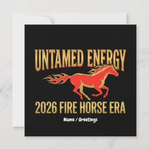 Onstuimige Energie 2026 Vuur Paard Tijdperk Maan N Kaart