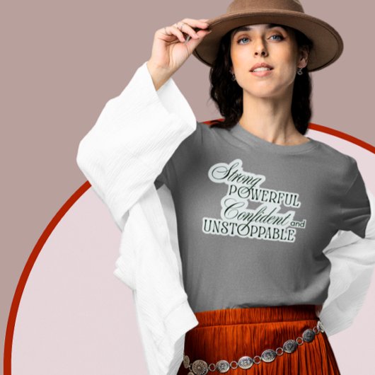 Onstuitbaar Inspirerend T-shirt