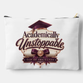 Onstuitbare Academische Diploma Toilettas Etui (Achterkant)
