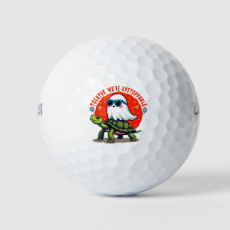 Onstuitbare Ghost en Turtle Adventure Design Golfballen