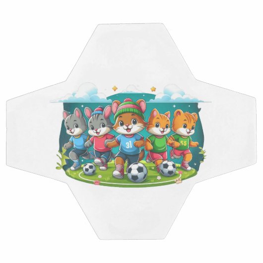 Onstuitbare harige vrienden voetbal (Enkel)