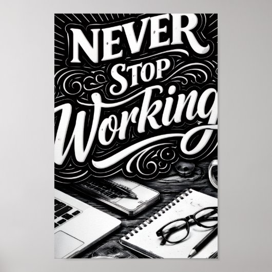 Onstuitbare Hustle Poster (Voorkant)