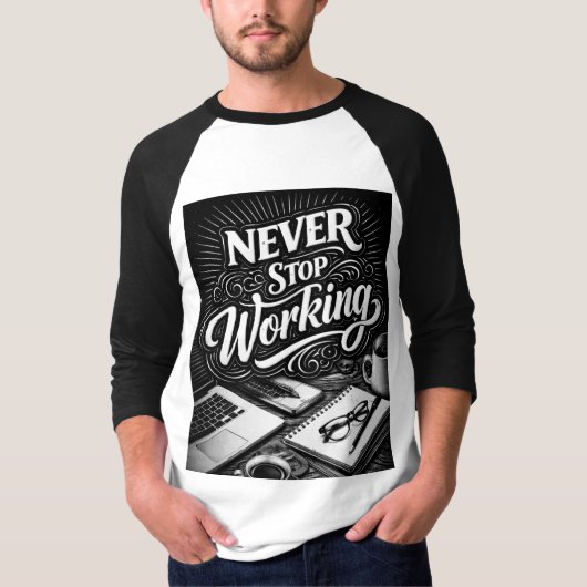 Onstuitbare Hustle T-shirt (Voorkant)