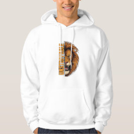 Onstuitbare Leeuw – Onbevreesde Koning van de Jung Hoodie