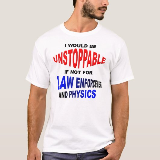Onstuitbare Problemen Grappige T-shirt (Voorkant)