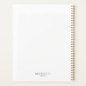 Onstuitbare Tulp Bloemenplanner Planner (Achterkant)