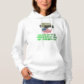 Onstuitbare veteranen hoodie (Voorkant)