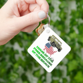 Onstuitbare veteranen sleutelhanger