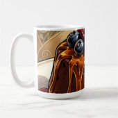 Ontaarde Chocolade Caramel Besjes Cake Koffiemok (Links)