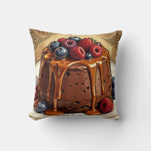 Ontaarde Chocolade Caramel Besjes Cake Kussen