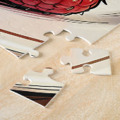 Ontaarde Chocolade Caramel Besjes Cake Legpuzzel (Zijkant)