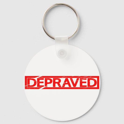 Ontaarde Stempel Sleutelhanger (Voorkant)