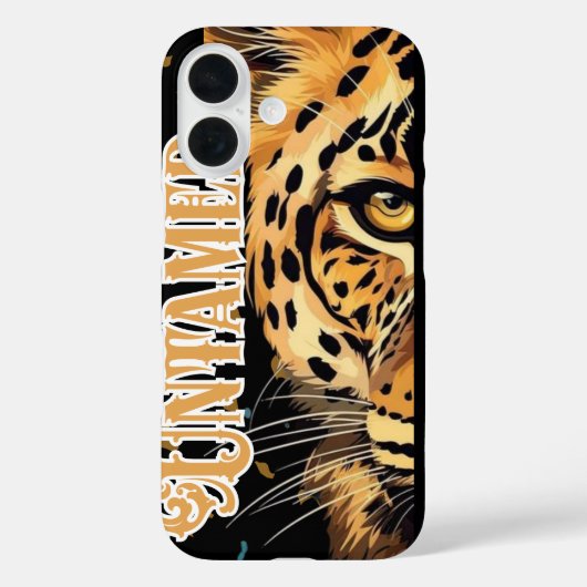 ONTAMMEDE Jaguar-telefoonachtergrond | Case-Mate iPhone Case (Achterkant)