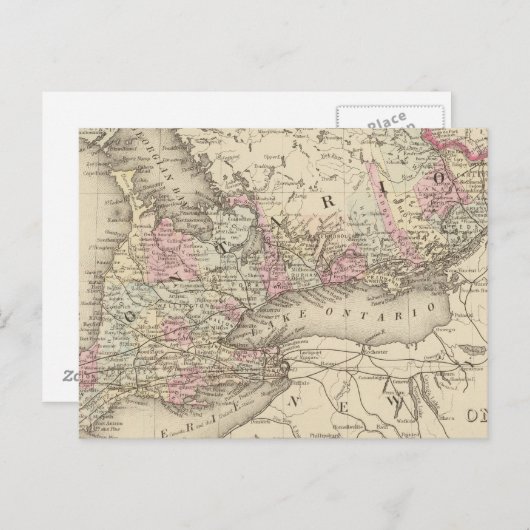 Ontario 2 briefkaart (Voorkant / Achterkant)