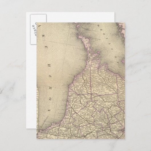 Ontario 3 briefkaart (Voorkant / Achterkant)