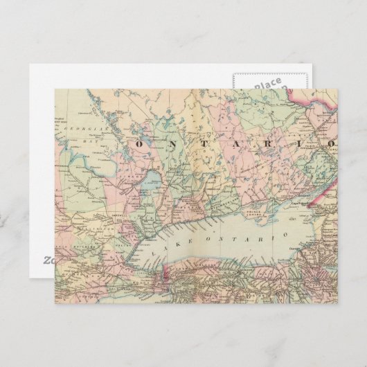 Ontario Briefkaart (Voorkant / Achterkant)