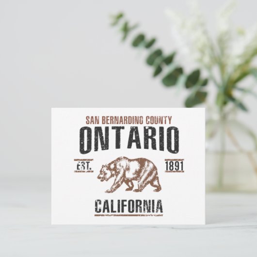 Ontario Briefkaart (Staand voorkant)