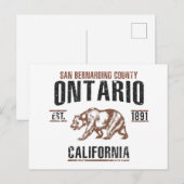 Ontario Briefkaart (Voorkant / Achterkant)