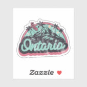 Ontario, Californië Sticker (Vel)