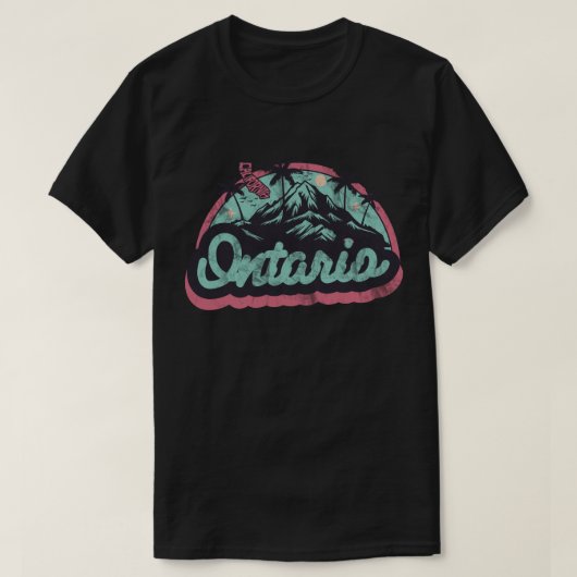 Ontario, Californië T-shirt (Design voorkant)