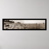 Ontario Canada Bathing Photo 1911 Poster (Voorkant)