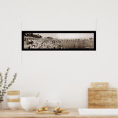 Ontario Canada Bathing Photo 1911 Poster (Keuken)