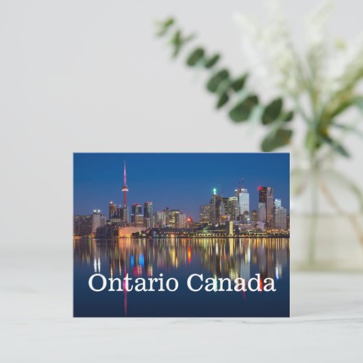 Ontario Canada Briefkaart (Staand voorkant)