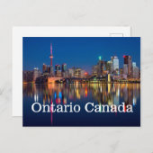 Ontario Canada Briefkaart (Voorkant / Achterkant)
