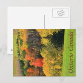 Ontario Canada Briefkaart (Voorkant / Achterkant)
