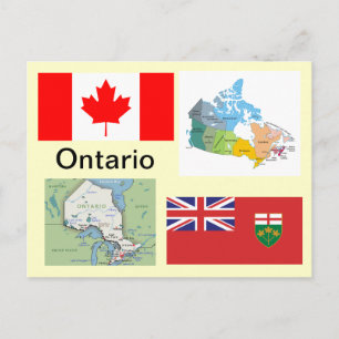 Ontario Canada Briefkaart