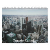 Ontario-Canada kalender (Hoes)