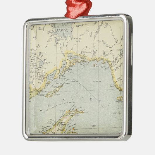 Ontario, Canada Metalen Ornament (Links)