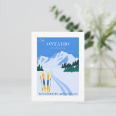 Ontario, Canada reisposter, Briefkaart (Staand voorkant)