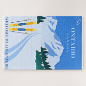 Ontario, Canada reisposter, Legpuzzel (Horizontaal)