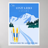 Ontario, Canada reisposter Poster (Voorkant)
