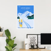 Ontario, Canada reisposter Poster (Thuiskantoor)