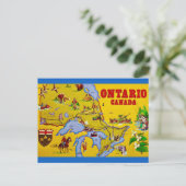Ontario Canada Retro Ansichtkaart Briefkaart (Staand voorkant)