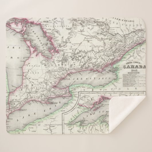 Ontario, Canada Sherpa Deken (Voorkant (horizontaal))