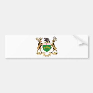 Ontario (Canada) Wapenstaart Bumpersticker