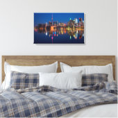 Ontario Cityscape Canvas Afdruk (Insitu (Slaapkamer))