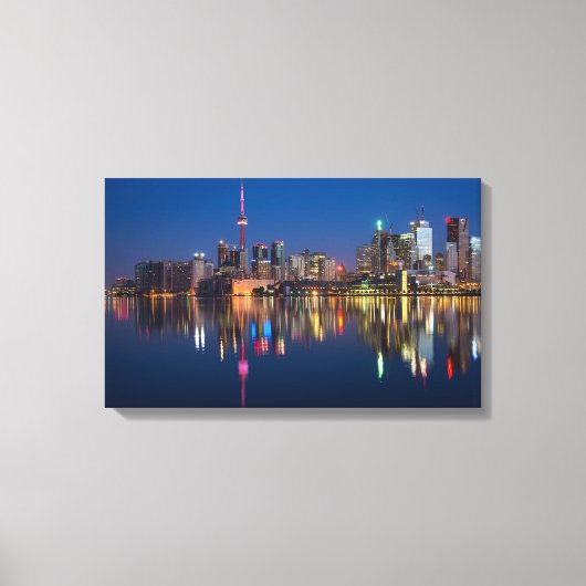 Ontario Cityscape Canvas Afdruk (Voorkant)