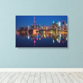 Ontario Cityscape Canvas Afdruk (Insitu (Houten vloer))