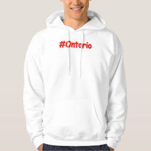 "#Ontario " Cute Design. Bestel nu Hoodie