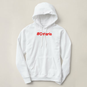 "#Ontario " Cute Design. Bestel nu Hoodie