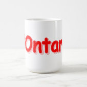 "#Ontario " Cute Design. Bestel nu Koffiemok (Center)